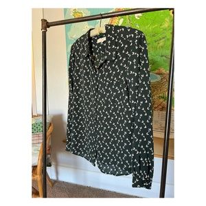 Loft Peter Pan Collar Blouse